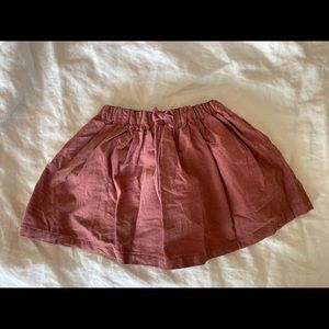 Zara Toddler Corduroy Skirt NWT